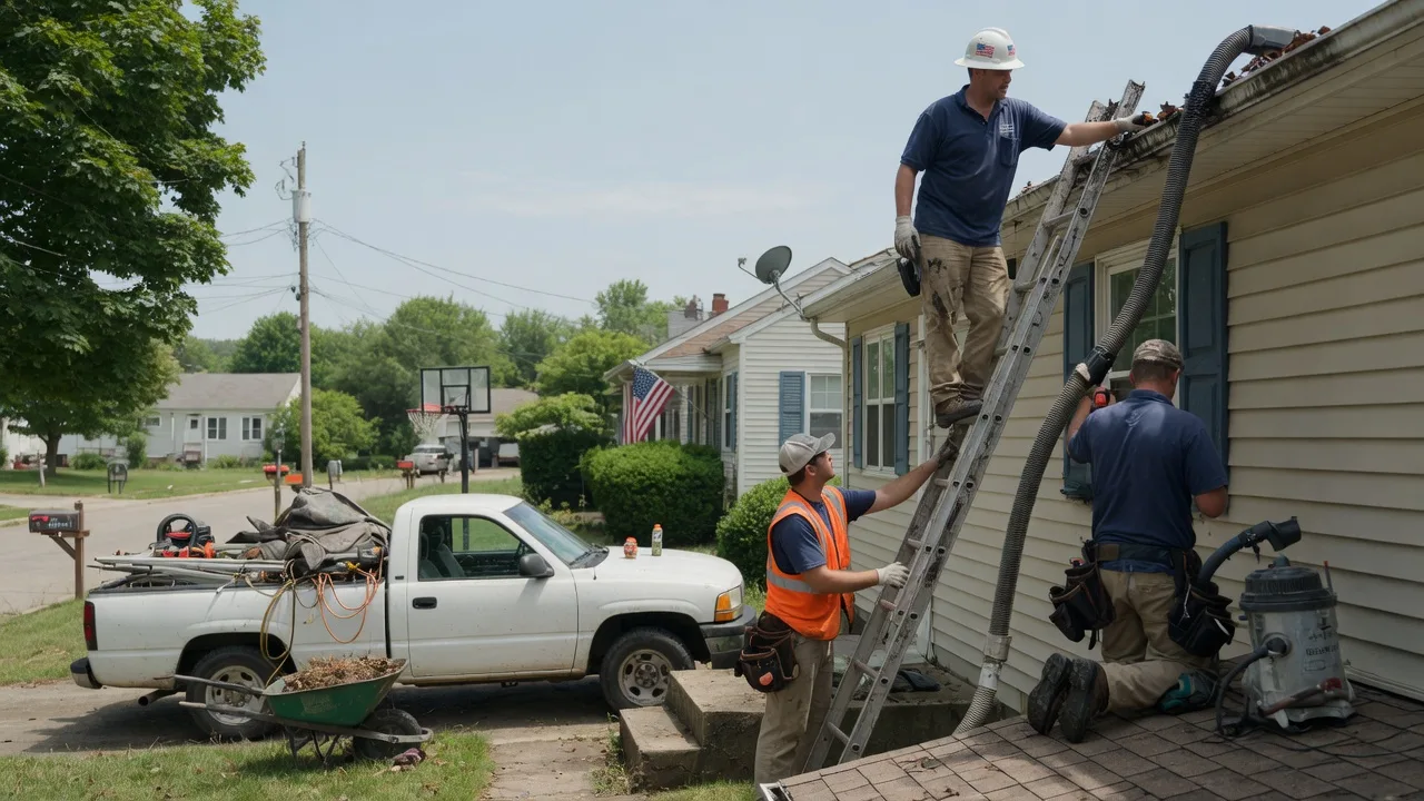 Gutter Installation in New Middletown, IN near me